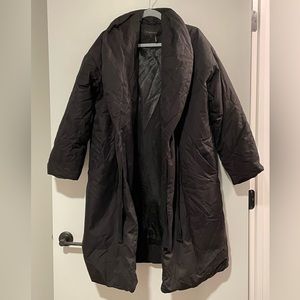 Oversized Black Down Jacket